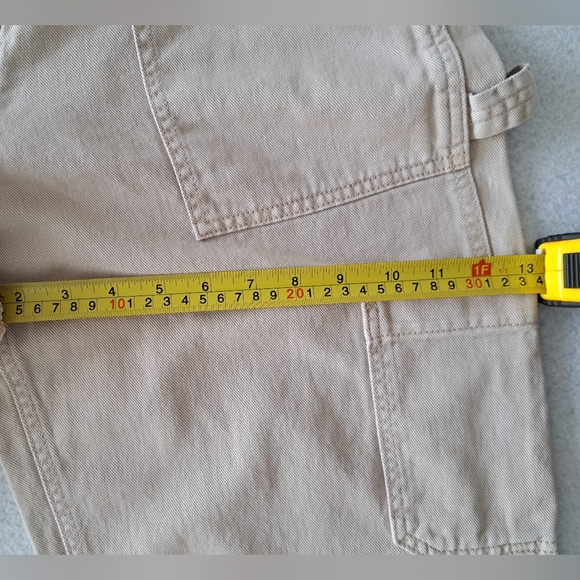 Garage 100% Cotton Denim Dani Carpenter Pant - Tan - Picture 9 of 14
